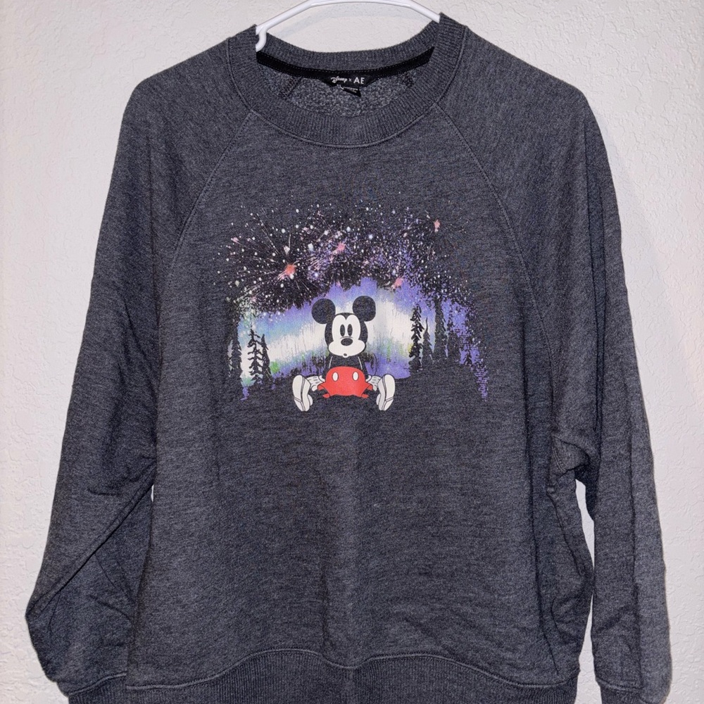 Disney x American Eagle Mickey Mouse Graphic Sweatshirt